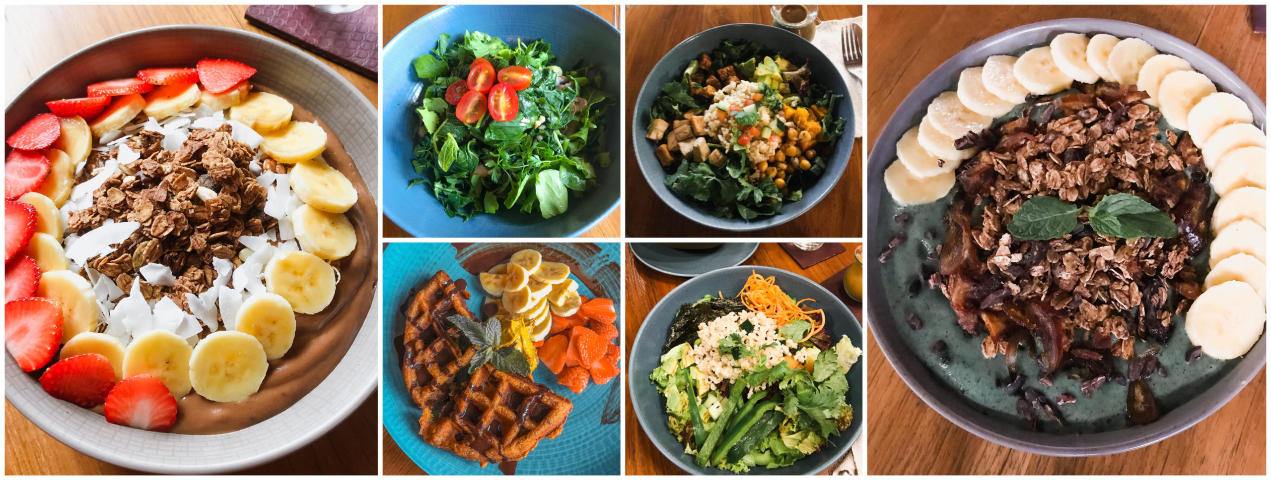 Chandra Cafe Radiantly Alive Vegan Bowl Salad Smoothie Ubud Bali