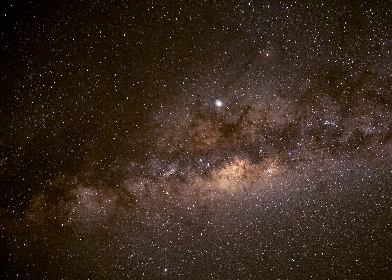Milky Way Night Sky Samoa Savaii