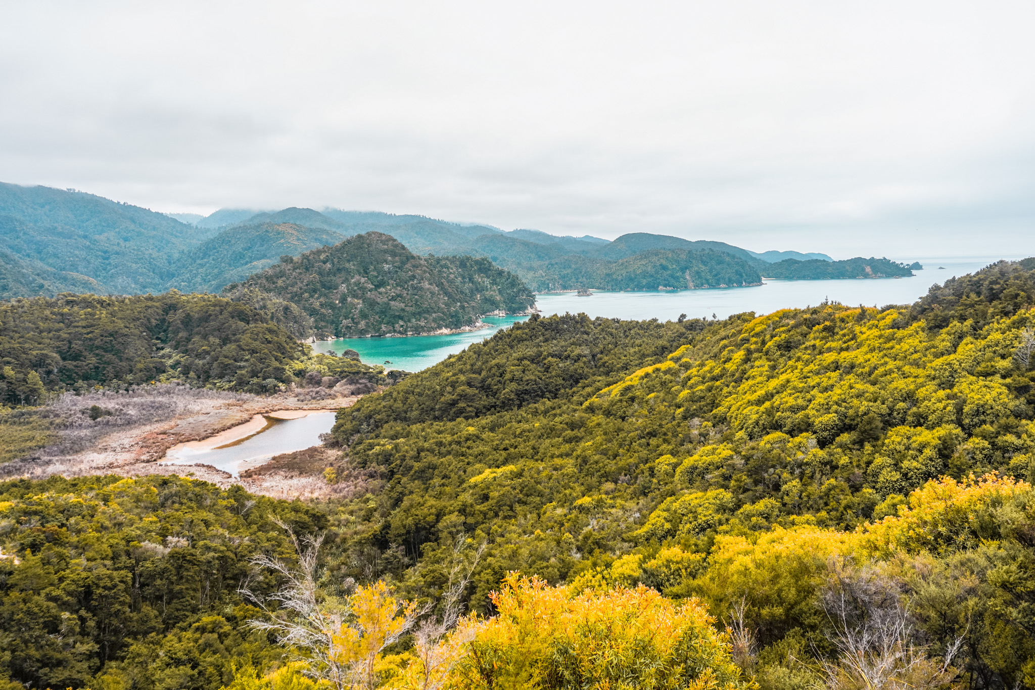 View Abel Tasman National Park New Zealand