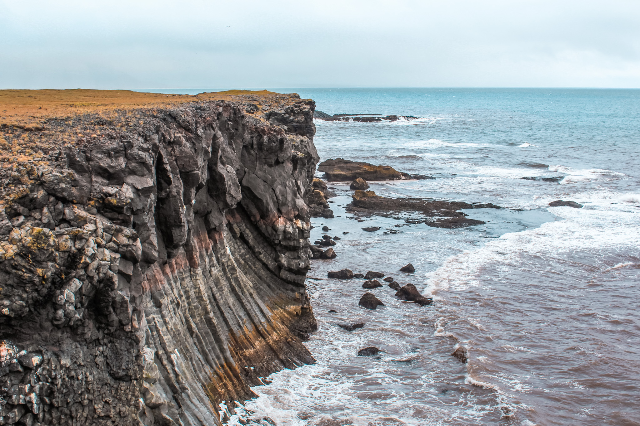 Cliffs Iceland 