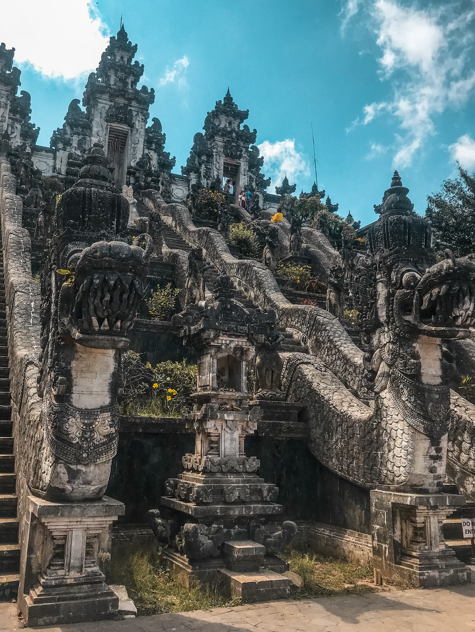 Pura Penataran Agung Lempuyang Bali Temple Stairs Steps