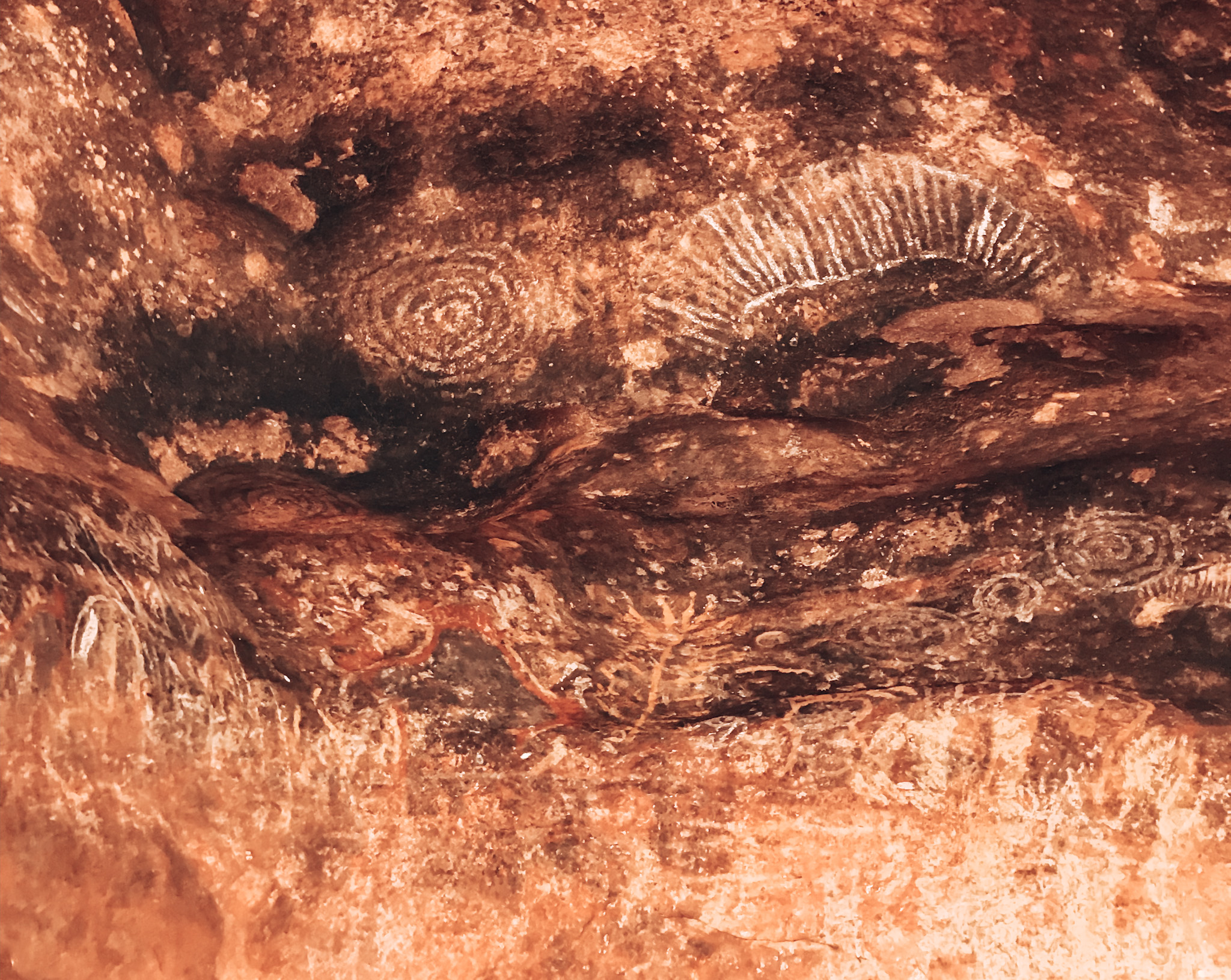 Uluru Painting Outback Red Australia