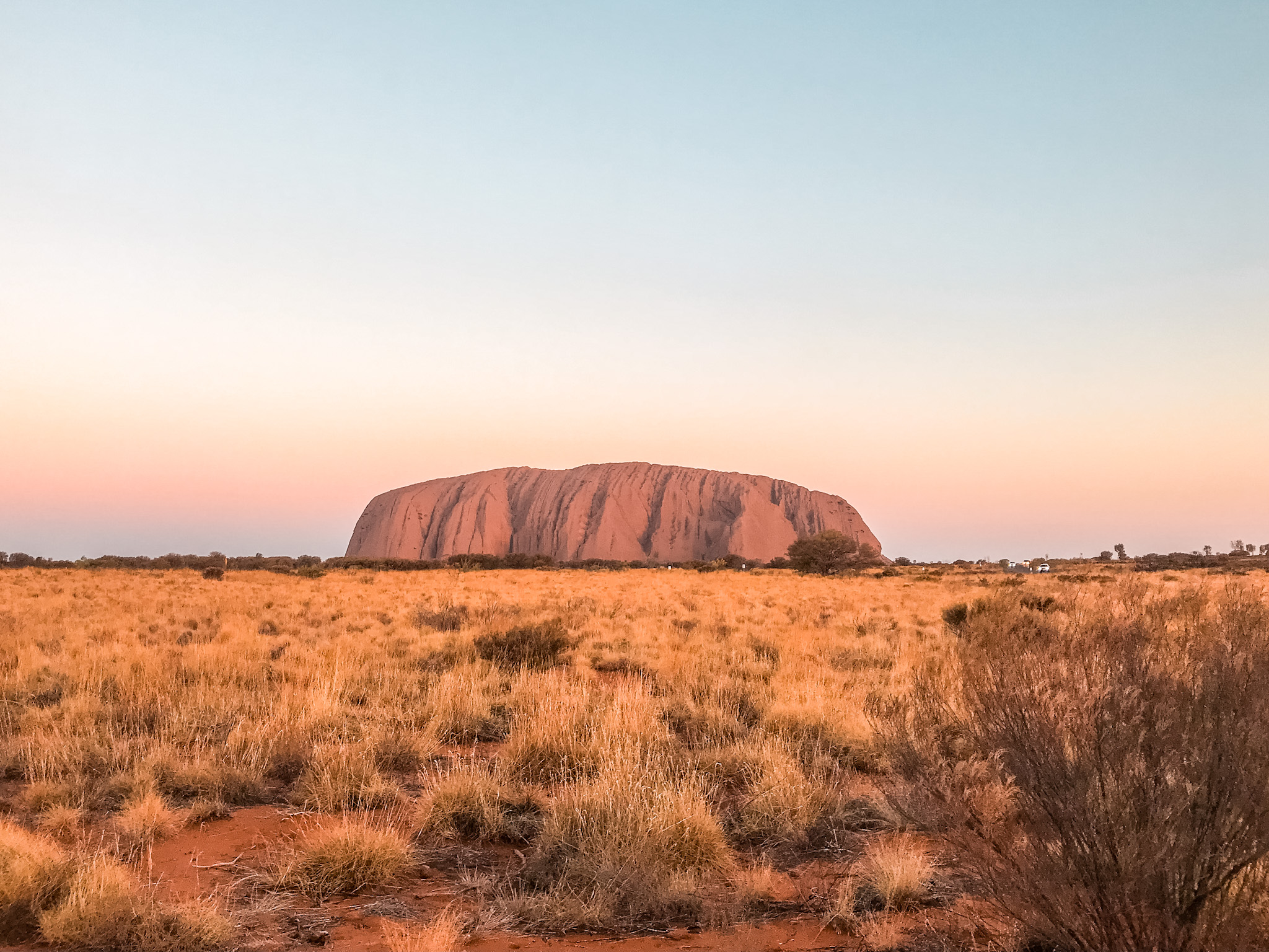 Uluru Sunset Red Desert Rock Outback 
