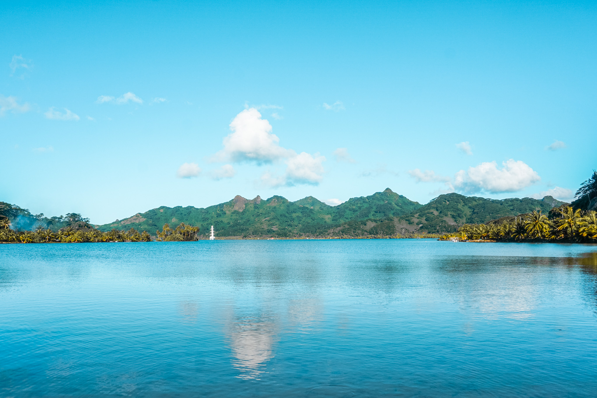 Mirror Lake View French Polynesia