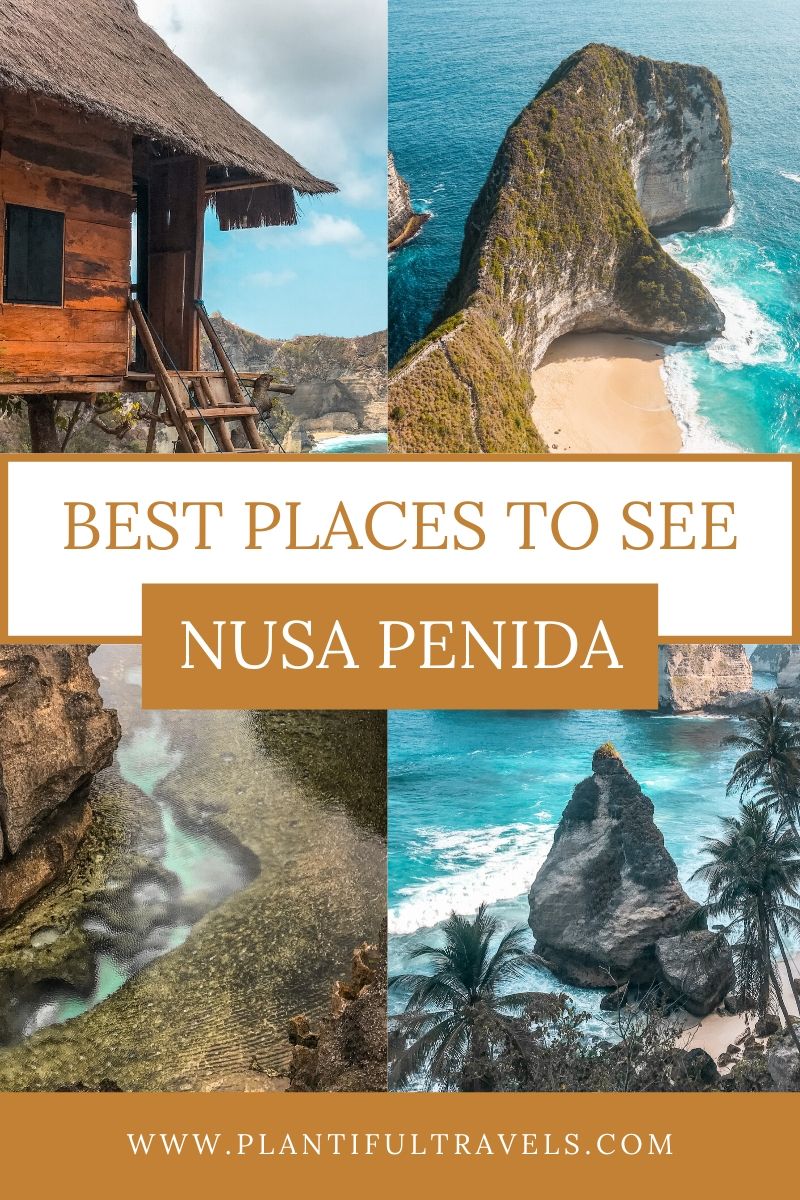 The ultimate guide to travel Nusa Penida. Top things to do including my favorite spots and ultimate travel tips! #Bali | Bali things to do | Bali travel guide | where to stay in Bali | Bali vacation | Bali hotels / Nusa Penida Things to Do / Best Hotels on Nusa Penida / Epic Places on Nusa Penida You Must See / Nusa Penida Tips #nusapenida #balinusapenida #Indonesia #Travel #Island #Beach #Treehouse