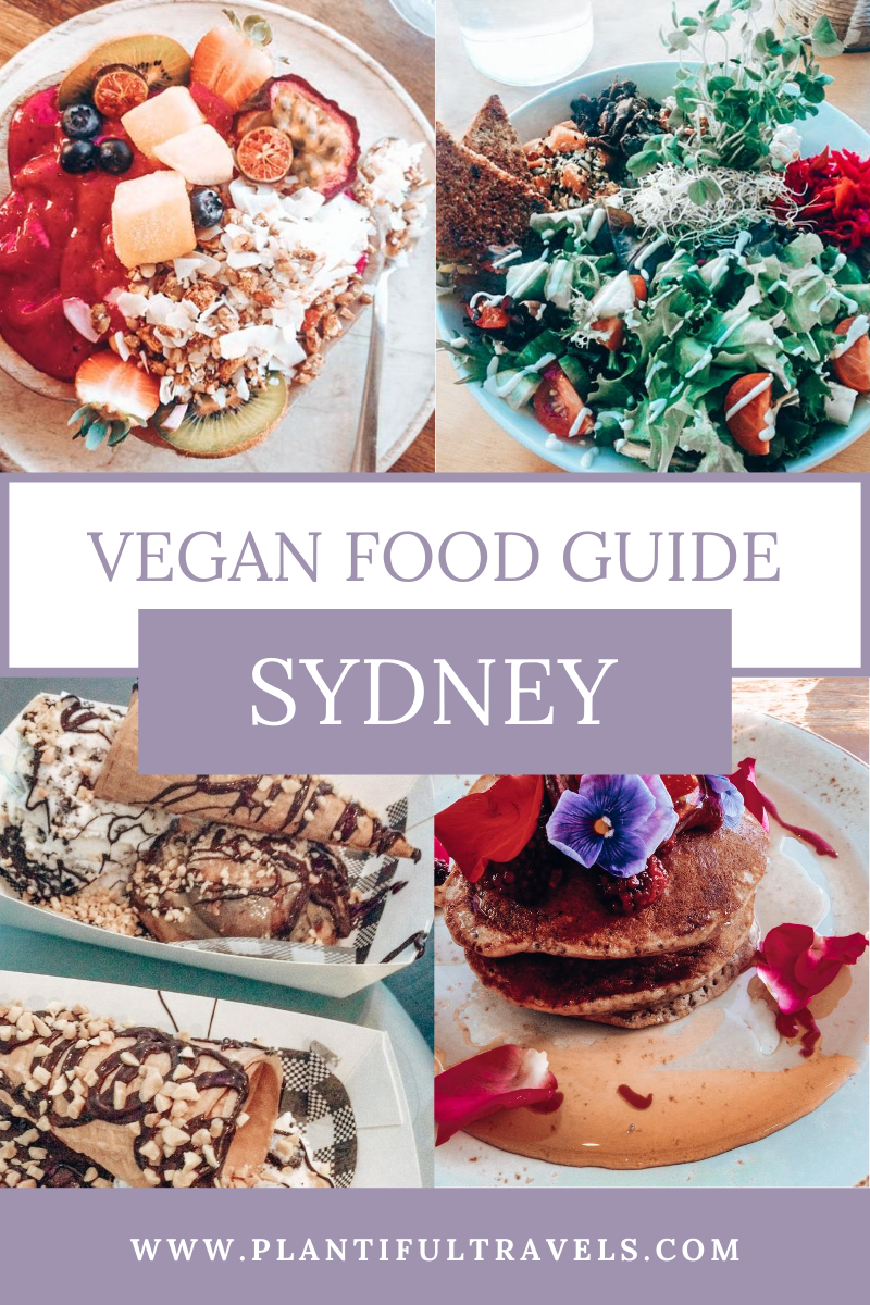 Are you looking for vegan restaurants in Sydney, Australia? This guide shows you my favourite vegan restaurants in Sydney to visit. Whether you're looking for healthy food ideas or vegan treats, this guide has you covered! Travelling as a vegan had never been easier. #vegantravel #vegansydney #veganrestaurants #govegan