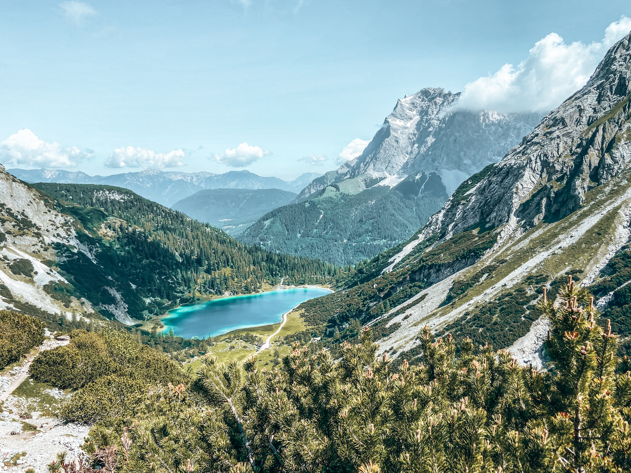 Sebensee Ehrwald Zugspitze Tirol